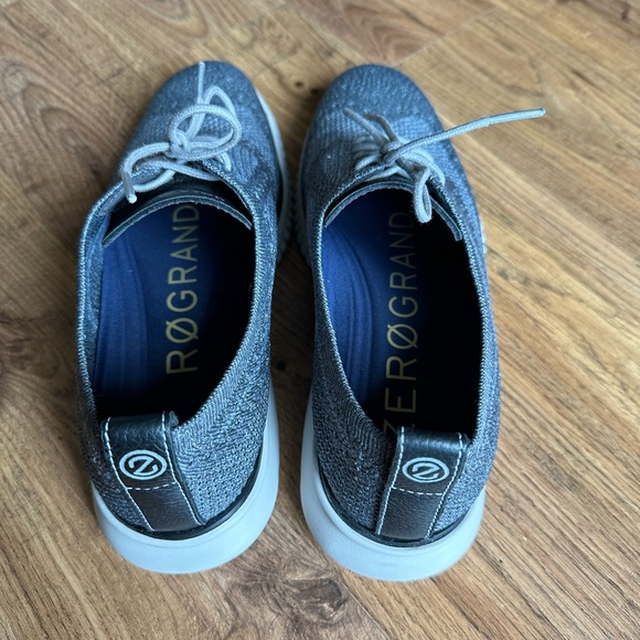 Cole Haan Zerogrand Wingtip Oxford Size Mens 8.5 Gray Stitchlite Light like new - Picture 3 of 7